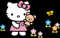 hello-kitty-estampa-florzinhas